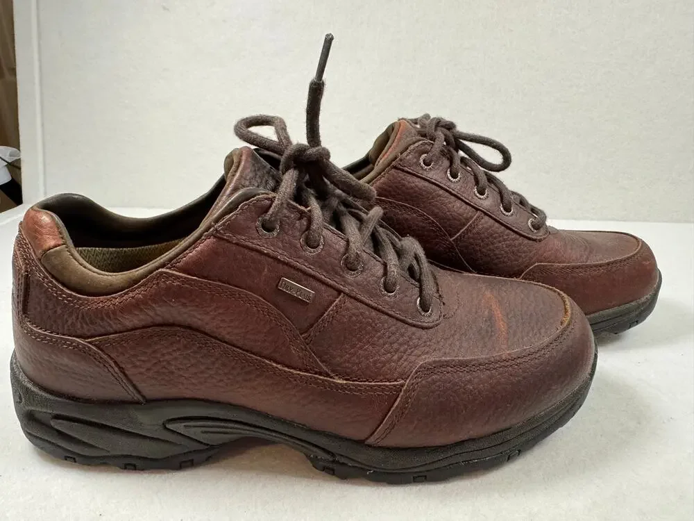 Cabela's Men's Dry Plus Leather Casual Walking Shoe Lace Up 82-3422 Brown 10D